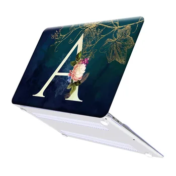 Laptop Primeru za Apple MacBook Air 13/11/MacBook Pro 13/15/16/Macbook 12 26 Pismo Serije Trdo Lupino Zaščitni Pokrov