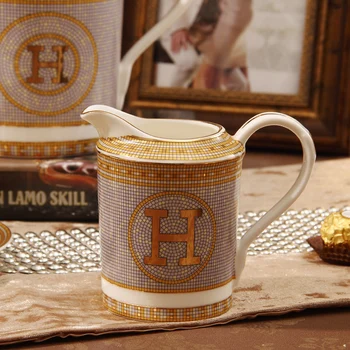 15 Evropskem slogu, keramični aparat nastavite luksuzni čaj, set čaj sklop angleški popoldanski čaj kreativno poročno darilo tea cup set