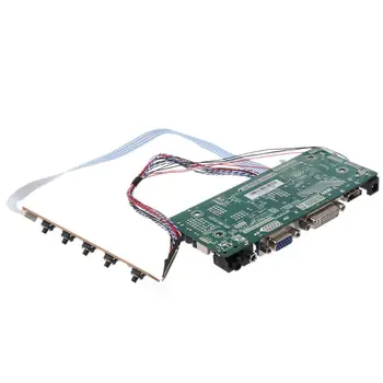 Krmilnik Odbor LCD, HDMI je združljiv DVI, VGA, Avdio PC Modula Gonilnika 15.6
