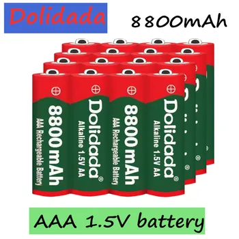 1,5 V AAA polnilne baterije 8800mah AAA 1,5 V Novi Alkalni Polnilna batery za led luči igrača AAA baterije