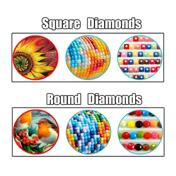 5D DIY Kvadratnih/Okrogla Luna S Deklica Diamond Vezenje Mozaik Vezenje Diamond Slikarstvo Doma Dekoracijo Darilo WG2180