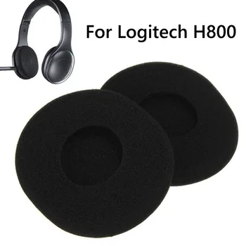 1 Par Blazinic Earpads Zamenjava Brezžične Slušalke Slušalke Goba Kritje za Logitech H800 H 800