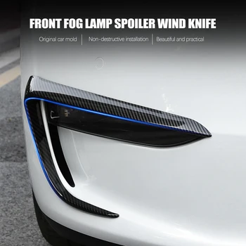 Ki Se Uporabljajo Za Sprednji Ustnice Dekoracijo Za Tesla Model 3 Meglo Lučka Spojler Veter Nož Deflektor In Dekorativni Dodatki