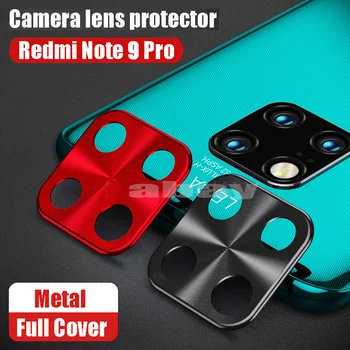 Objektiv kamere Zaščitnik Primeru Za Xiaomi Redmi Opomba 10 10 10pro 9 Pro 9 9 8 8T Mi 9 Kritje Kovinski Obroč Nazaj Filmu