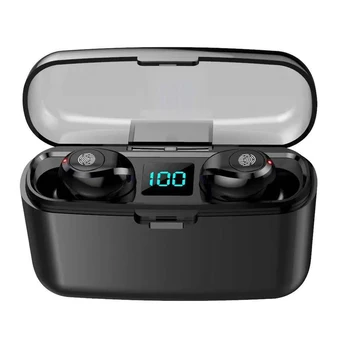 TIAN Novo F9 Brezžična tehnologija Bluetooth 5.0 Slušalke TWS Mini HI-fi V uho Šport Teče Slušalke Podpora iOS/Android Telefonov HD Klic