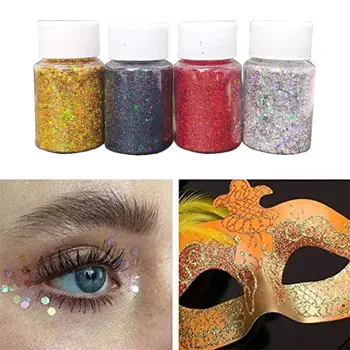 4 Barve Smolo Litje Plesni Glitters Sequains Pigment, Polnila Kit Ličila, Nakit Nadevi Nail Art Dekor Nakit, Izdelava