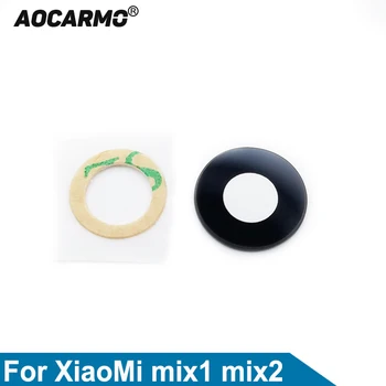 Aocarmo Za Xiaomi Mi X1 X2 Zadaj Nazaj Objektiv Kamere Stekla Z Samolepilne Nalepke Nadomestni Del