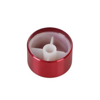30*17 mm Rdeča Potenciometer za nastavljanje Glasnosti Gumb za Rotacijske 6 mm Dia Knurled Gred Glasnosti Gumb vrtljivi Gumb