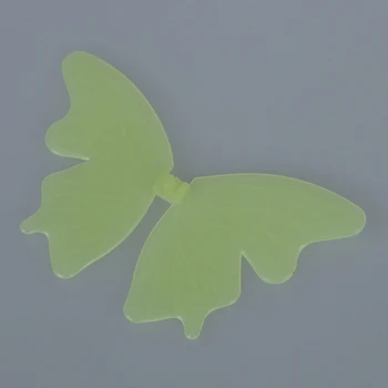 Sklop 4 fluorescentna fosforescentni metulj dekoracijo Otroka Sobo, Nalepke nočna