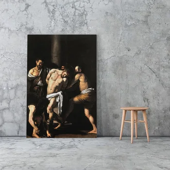 Šibanje bičem Caravaggio Mojstrovina Slikarsko Platno plakat wall Art dekor Dnevna soba, Spalnica Študija Doma Dekoracijo Fotografij