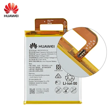 Hua Wei Originalni HB376787ECW 3500mAh Baterija Za Huawei Honor V8 HB376787ECW Zamenjava Baterij