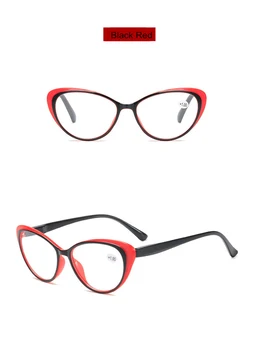 Moda Mačka Oči Obravnavi Očala Žensk V Celotni Sliki, Ultralahkih Presbyopia Očala +1.0+1.5+2.0+2.5+3.0+3.5+4.0