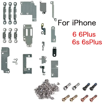 Skupaj Notranji Kovinski Majhne Železa Stanja Nosilec In Celoten Set Vijakov Za iPhone 6 G 6 Plus 6s 6sPlus