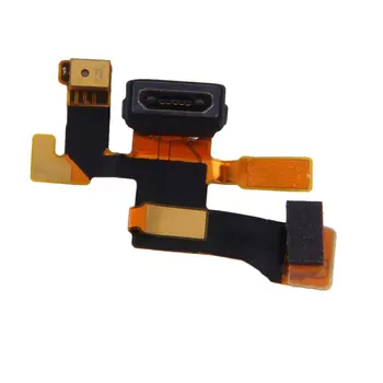 Zlati Priključek Mikro USB Mikrofon Polnjenje Vrata Flex Kabel Za Nokia Lumia 1020 Trajno in Visoko kakovost nadomestnih delov
