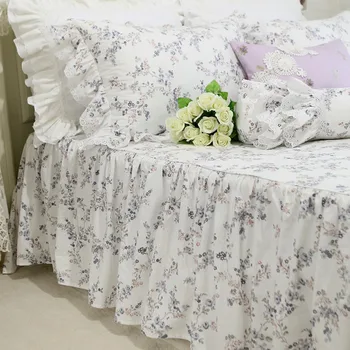 Moda za tiskanje bedspread Letnik postelja kritje kakovosti bombaž coverlet spalnica tekstilne posteljo širjenje posteljo oblačila California King