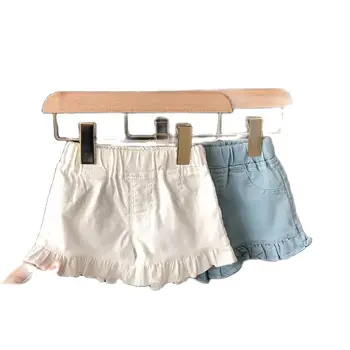 Dekleta traper hlače vse-tekmo stretch hlače ženske dojenček lahko odprete mednožje hlače P4243