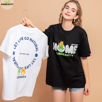SINBEAUTY Ženske T-shirt Lepa Risanka Tiskanje Na Obeh Straneh Oblikovanja In Proizvodnje Iz Japonski Oblikovalec 5