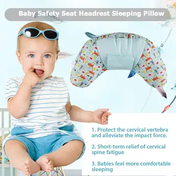 VODOOL Baby Blazino Avto Sedeža, Varnostni Pas Zajema Otroci Varstvo Otrok Auto varnostnega Pasu Ramen Blazine Pad Glave, Vratu Podporo Blazino