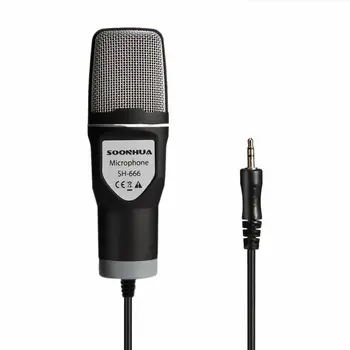 Strokovno Kondenzator Mikrofon, Audio Studio Snemanje Zvoka Mic Hrupa Preklic Mikrofoni w Nastavek za Stojalo za Prenosni RAČUNALNIK
