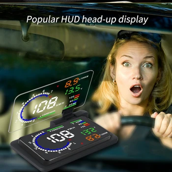 Avto je Hud, Head-up Zaslon Nosilec za Mobilni Telefon Zaslon Navigacijska Projekcijski Zaslon Silikonski Non-slip Krat Mobilni Telefon Nosilec