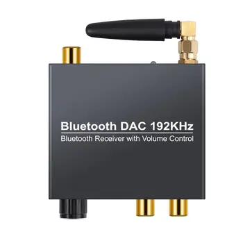 PROZOR 192k Digitalno Analogni Avdio Pretvornik Bluetooth, Združljiva DAC Optični Koaksialni na RCA 3,5 mm Ultra Nizko Porabo Energije