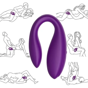 G-Spot Vibrator, Klitorisa Nekaj Nastavek Analni Vagina Z 10 Vibracije 10M Daljinski upravljalnik za Odrasle Sex Igrače Z Dvojno Motorji