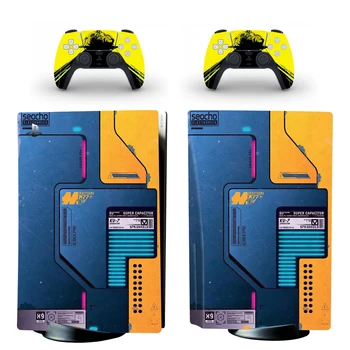 Nova Zasnova PS5 Standard Disk Kože Nalepke Nalepke Kritje za PlayStation 5 Konzolo in Krmilnik PS5 Kože Nalepke Vinyl