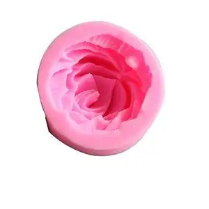 Vroče Prodajo Obrtnih Cupcake 3D Rose Cvet Fondat Silikonsko Plesni Plesni Peko Torte Piškotki Obliki Čokolado, Sladkor, Milo Za Kuhinjo