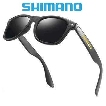 Shimano Polarizirana Ribolov sončna Očala Moških Klasičnih Kvadratnih Vožnjo sončna Očala Moški Reefton sončna Očala Za Moške UV400 Oculos