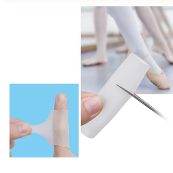 10 Kos Silikonski Gel Prst Cev Toe Patron Rokavi za Trenja Lajšanje Bolečin Nego Stopal Orodje Prst Zaščito