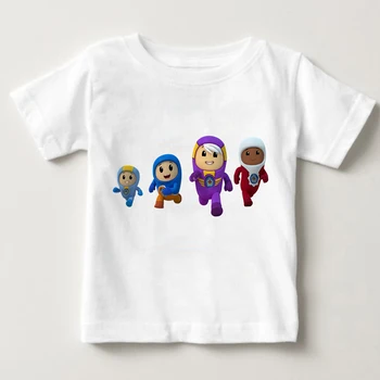 2021 Natisnjeni T - majice in otroški animirani avantura pojdi čistilci mladičev, fant in belega T - shirt Poletje vroče prodaje Tshirt