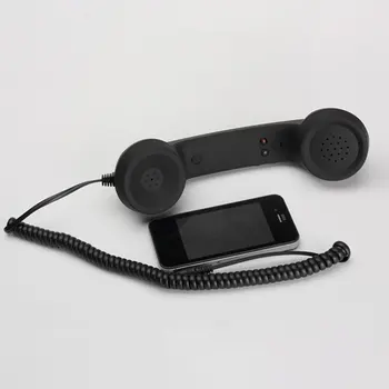2021 NOVO 3.5 mm Jack, Classic, Retro Telefon Telefon, Mini Zvočnik Mic Telefonski Klic Sprejemnik za Iphone Za Samsung Za Huawei