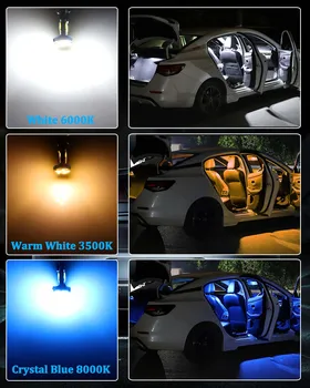 Seker 22Pcs Canbus Za Audi Q7 4L 4 LB Notranjosti LED Luči Vozila Dodatki Avto Znotraj Delov Zemljevid Dome Prtljažnik brez Napak Lučka