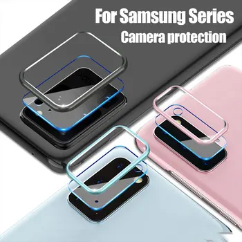 Objektiv kamere Zaščitni Kovinski Obroč Pokrov Ohišje za Samsung Galaxy Note 20 Ultra S20 Plus Note20 Nazaj Objektiv Kamere Zaslon Patron