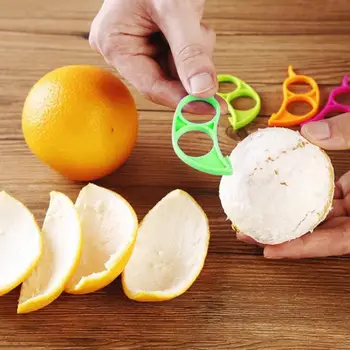 Citrus Lupilnikom Plastično Sadje Oranžne Odprite Striptizeta Peeling Kuhinje, Enostaven Za Čiščenje In Lepo Obliko Candy Barve Orodij Za Oblikovanje