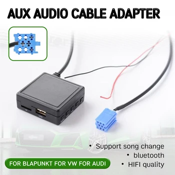 Bluetooth Aux Sprejemnik Kabel z USB,mic Hands-free Adapter Za AUDI Zbor Koncert za Blaupunkt Za vw Delta Beta Za Becker