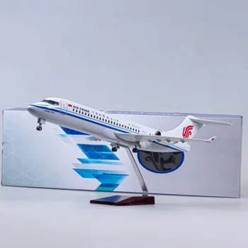 47 CM Letalo ARJ21-700 Letala Air Kitajska letalska družba W Svetlobe in Kolo Pristanku prestav Diecast Plastične Smole Letalo Model Igrača