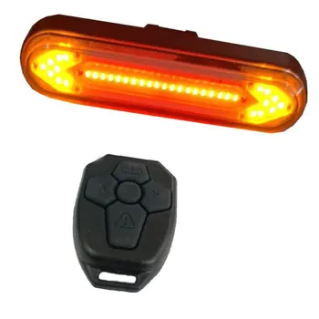 KB600 Smart Daljinsko Krmiljenje LED Izposoja Rep Svetlobe USB Polnilne Rep Lahka Kolesarska LED Varnost Utripajoča opozorilna Lučka