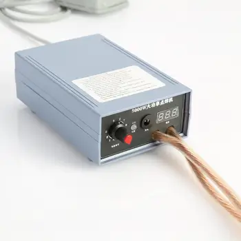 Spotwelder Kit Prenosni Nastavljiv 5000W 18650 Baterijo Spotwelding Stroj za Varjenje Točkovno Trajne Varilec za Varjenje Orodij