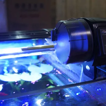 Pametni Samodejni Fish Tank Napajalni Akvarij LCD Kažejo, Hranjenje Razpršilnik