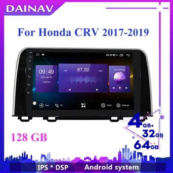 6+128GB Autoradio Android 10 avtoradia Za Honda CRV CR-V 2017 2018 2019 Z Zaslonom Vodja Enote magnetofon Carpaly Auto