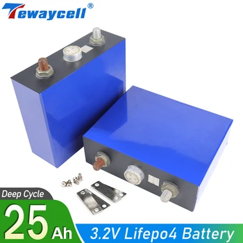 NOVO 3.2 V 25Ah LiFePO4 baterije celice 25000mAh Litij-železo fosfat globoko ciklov za Diy 12V 24V 36V 48V sončne energije UPS napajanje