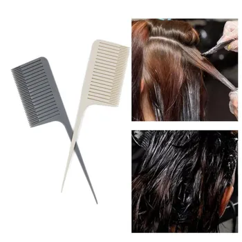 Velika Široko Zob Glavniki Za Hook Ročaj Detangling Zmanjša Izpadanje Las Comb Pro Hairdress Salon Barvanje Styling Krtačo Orodja