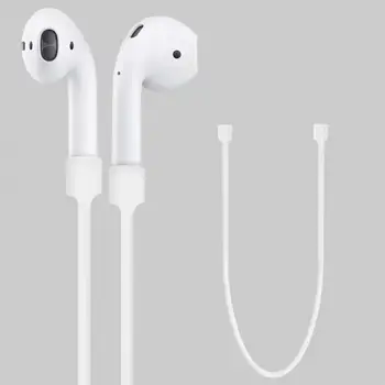 Silikonski Anti-izgubil Neckband Brezžične Slušalke Kabel Silikonski Magnetni Kabel Za Apple AirPods 1 2 3 Pro Slušalke Anti-izgubil Kabel