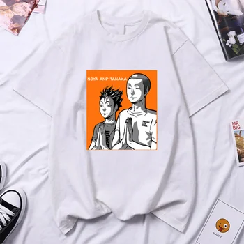 Moški Oblačila Tetsuro Kuroo Haikyuu Anime Tshirt Bokuto Odbojka Manga Oblačil Vintage Krog Vratu Tees Vrhovi Majica Anime Majica