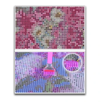 Diamond Slikarstvo Celoten Kvadratni/Krog Schnauzer Baby Pes Multi-Kombinacija Vezenine Ročno Domov Dekoracijo Mozaik Ustvarjalne Umetnosti