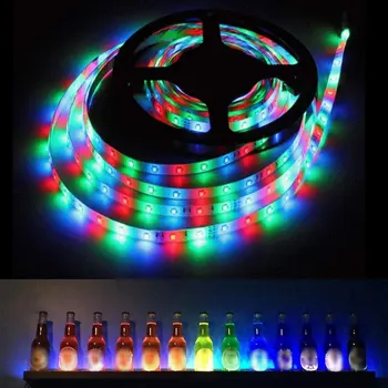 Luči LED Trakovi, RGB Barvna Lučka 44-Ključ za Daljinsko upravljanje s svetlobnimi Bar Lučka za Osvetlitev Noč svetlobe Svetlobni Niz Doma Dekoracijo