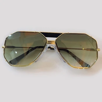 Kovinski blagovne Znamke Pilot sončna Očala Moških Z Box Luksuznih Ženskih Ogledalo sončna Očala UV400 lentes de sol mujer