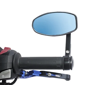 Univerzalno motorno kolo Rearview Mirror Strani Ogledalo Ročajev Koncu Ogledala Za HONDA, YAMAHA KAWASAKI SUZUKI DUCATI BMW Benelli