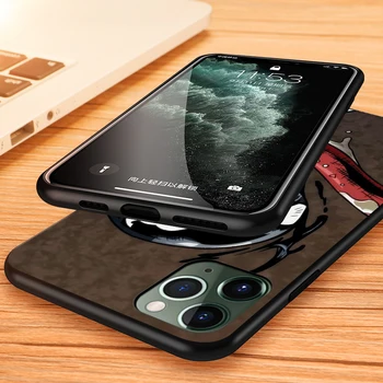 Marvel Film Strup za Apple iPhone Mini 12 11 XS Pro Max X XR 8 7 6 6S Plus SE 5 5S Black Primeru Telefon